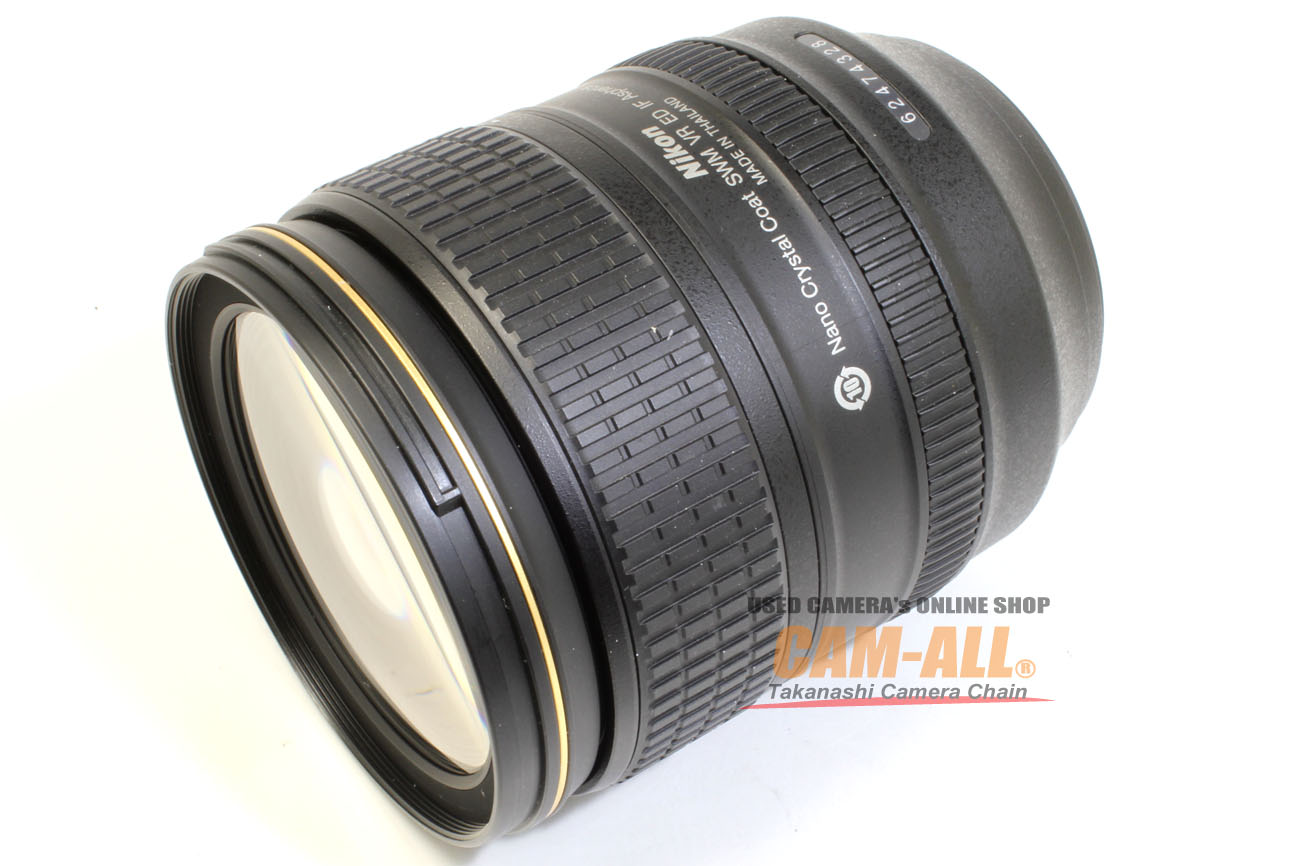 中古 ニコン AF-S 24-120mm F4.0G ED VR 程度：A-（美品）