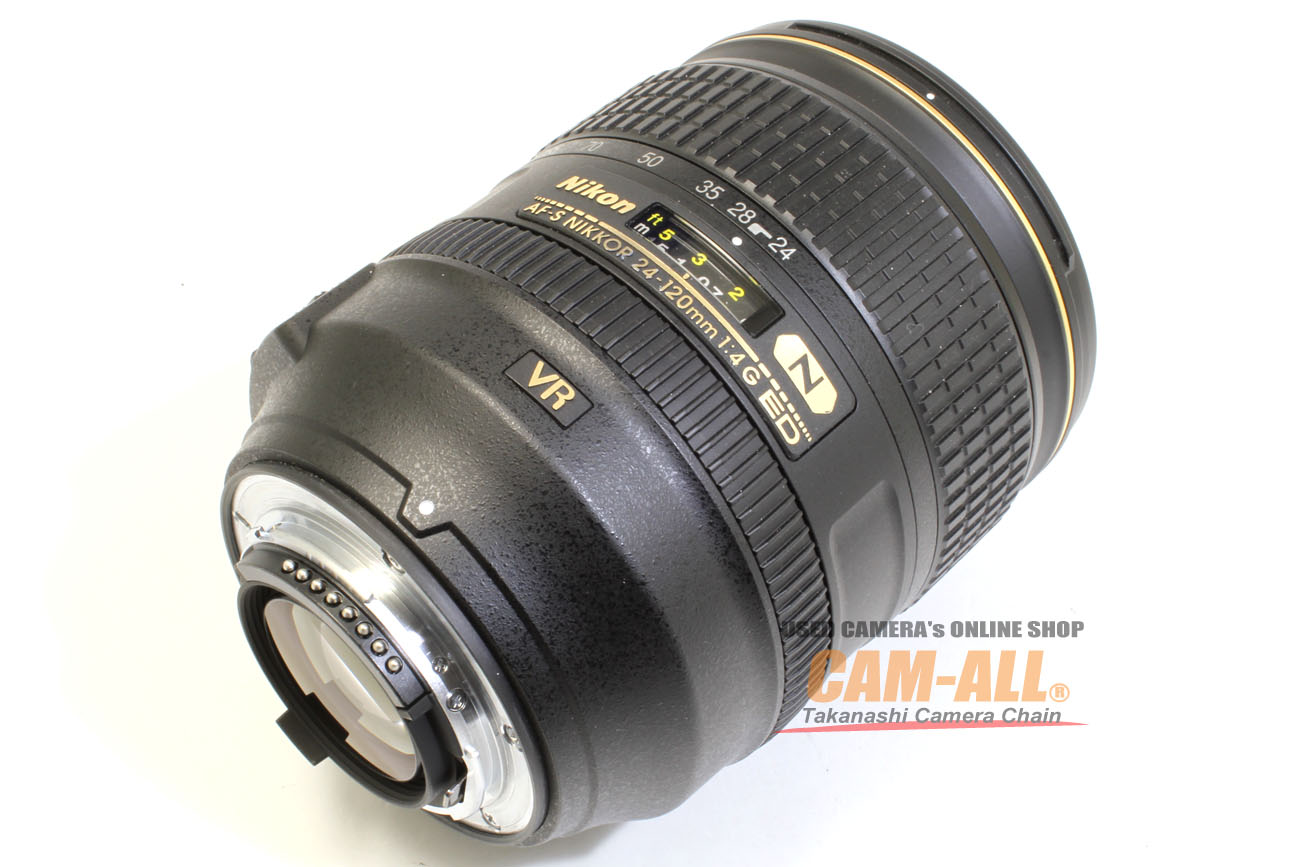 中古 ニコン AF-S 24-120mm F4.0G ED VR 程度：A-（美品）