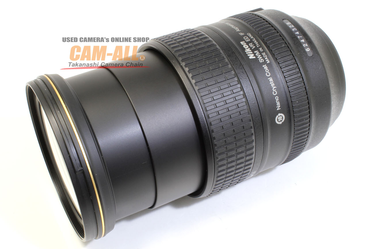中古 ニコン AF-S 24-120mm F4.0G ED VR Fマウントレンズ