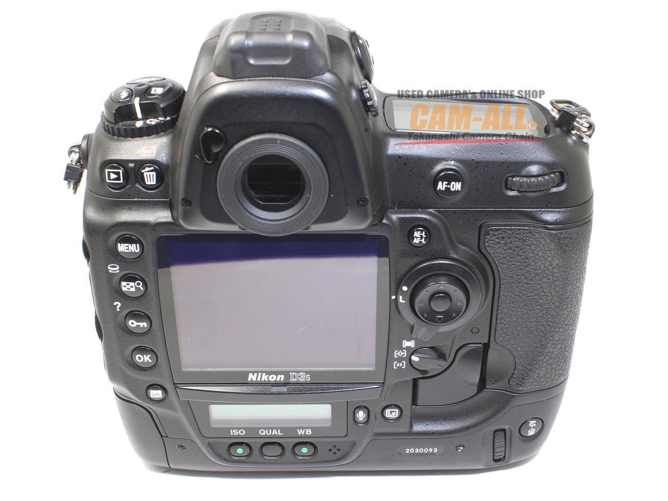 中古 ニコン D3sボディ(現状品) 程度：AB+（良品プラス）