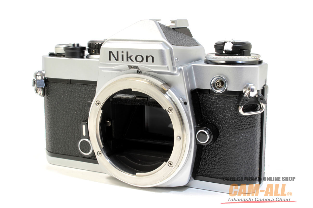 中古 ニコン FEシルバーボディ 程度：AB-（良品マイナス