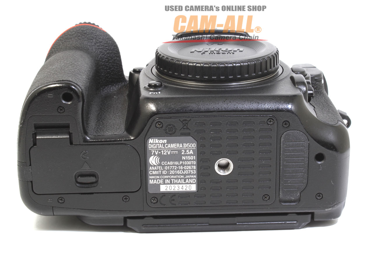 中古 ニコン D500ボディ デジタル一眼レフ