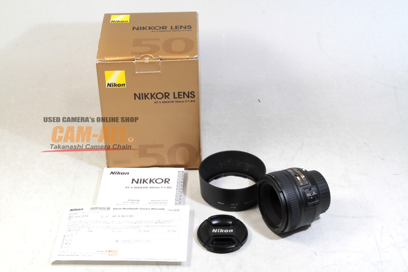 AF-S NIKKOR 50mm f/1.8G 中古価格比較 - 価格.com