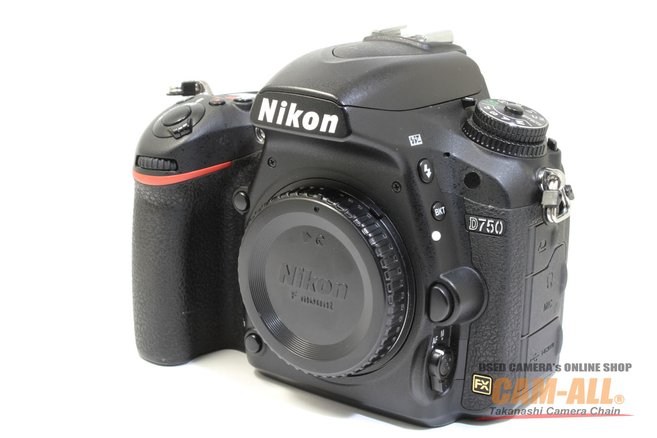 中古 ニコン D750 ボディ 程度：AB（良品）