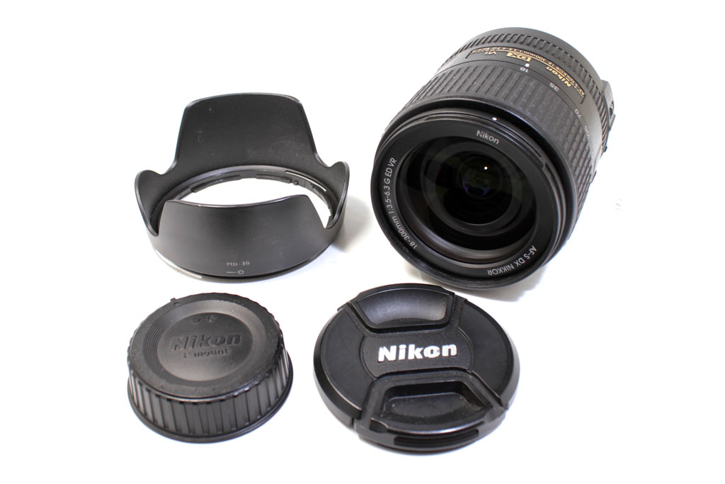 高質 【中古】Nikon 高倍率ズームレンズ AF-S DX NIKKOR 18-300mm f