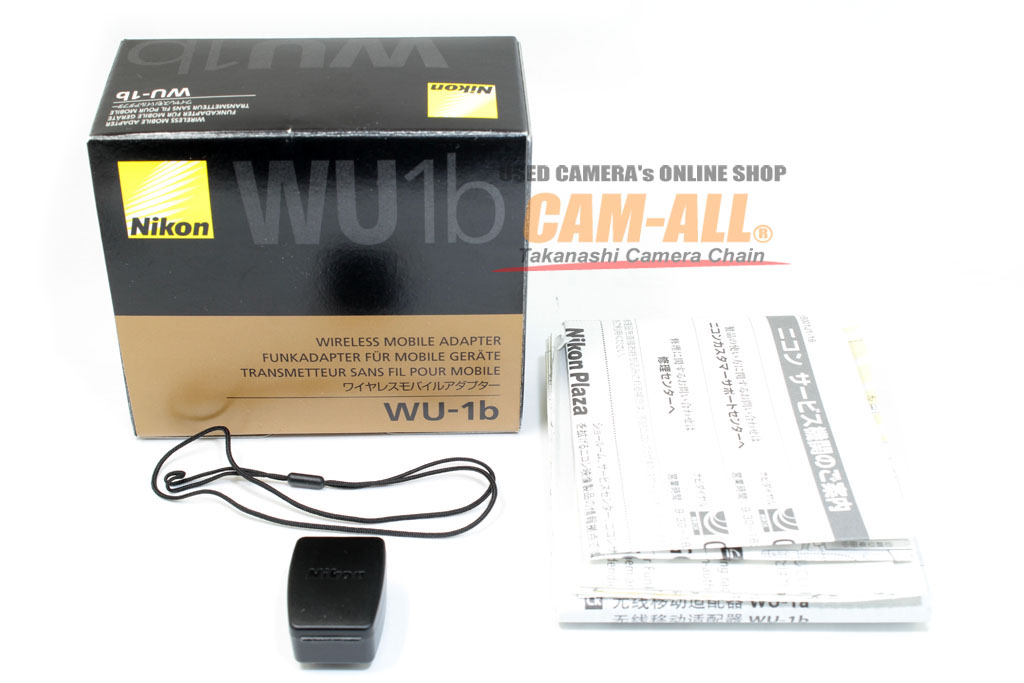 中古 ニコン ワイヤレス受信モバイルアダプター WU-1b 程度：A-（美品）