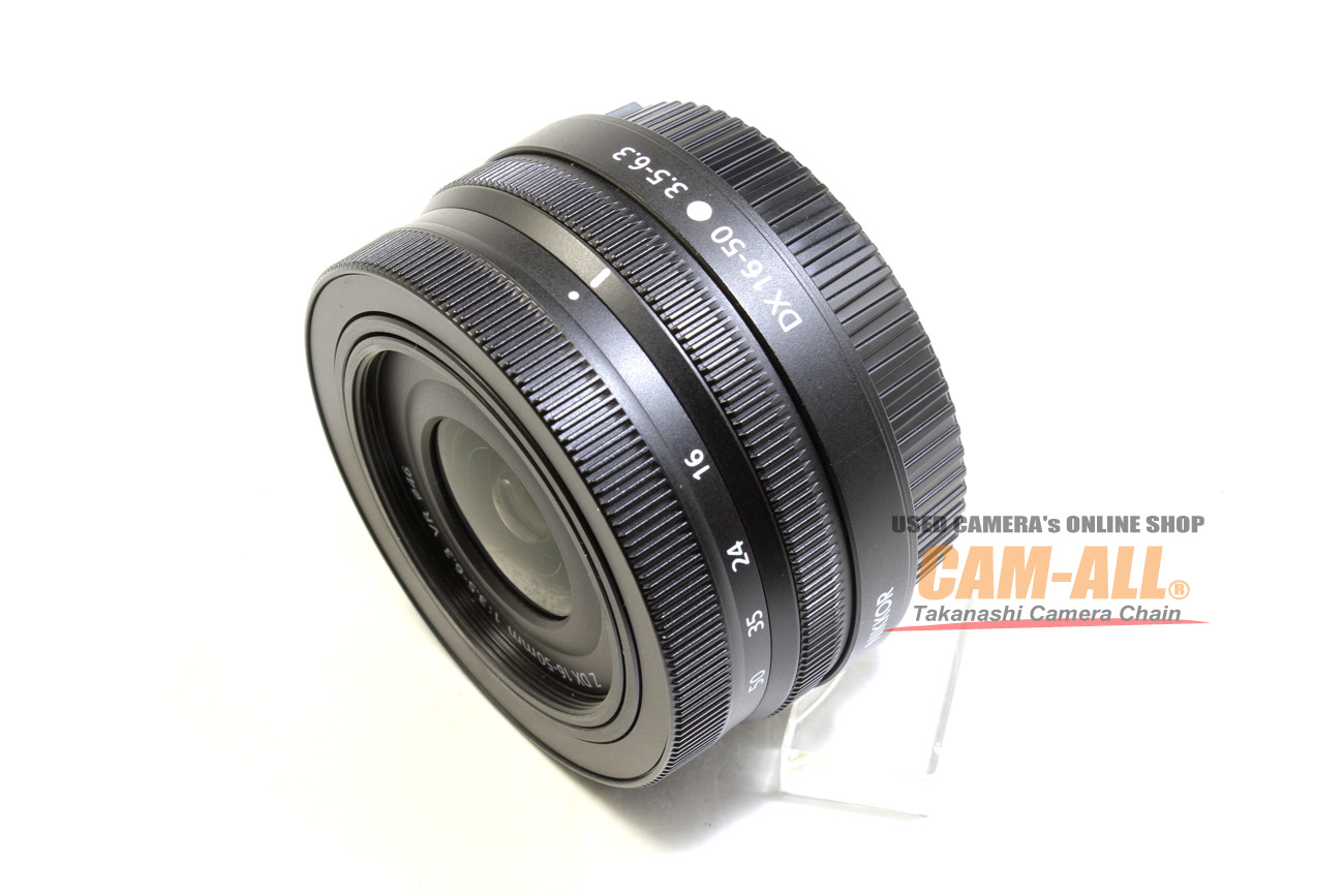 中古 ニコン Z DX16-50mm F3.5-6.3 VR ブラック 程度：AB+（良品プラス）