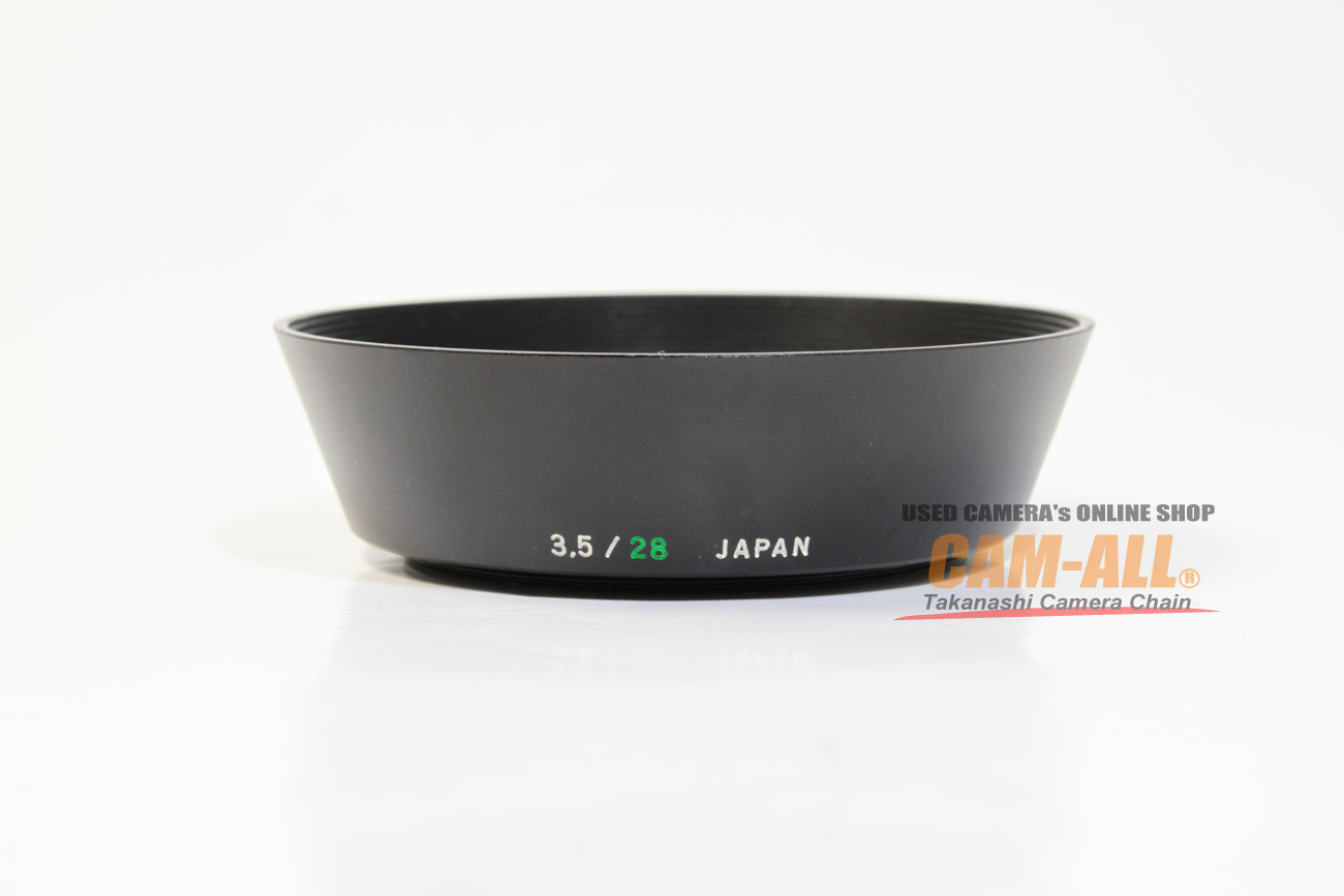 中古 オリンパス ズイコー28mm F3.5用メタルレンズフード