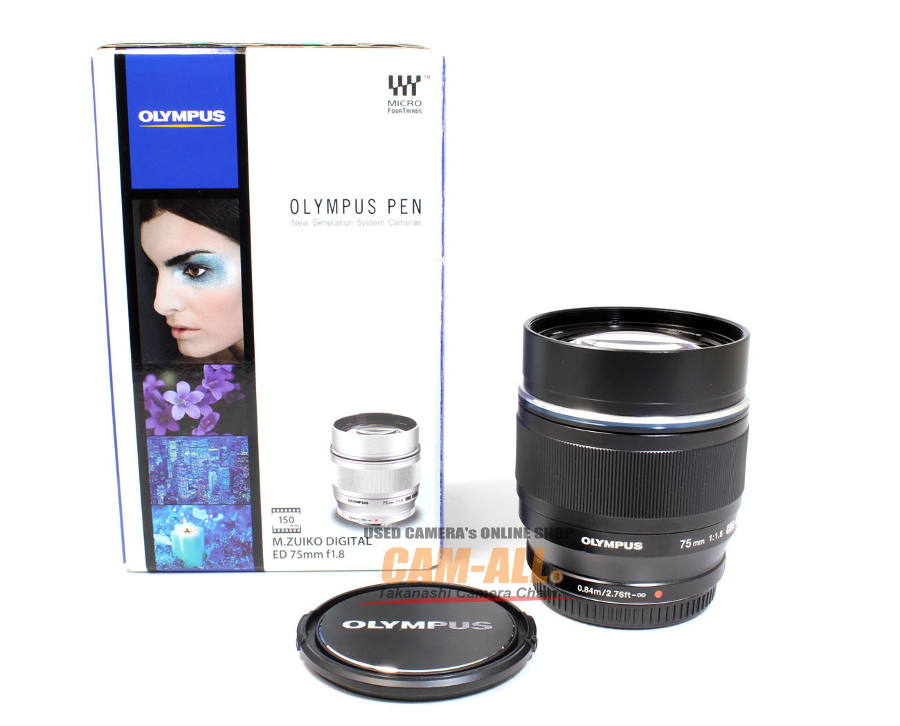 M.ZUIKO DIGITAL ED 75mm F1.8 [ブラック] 中古価格比較 - 価格.com