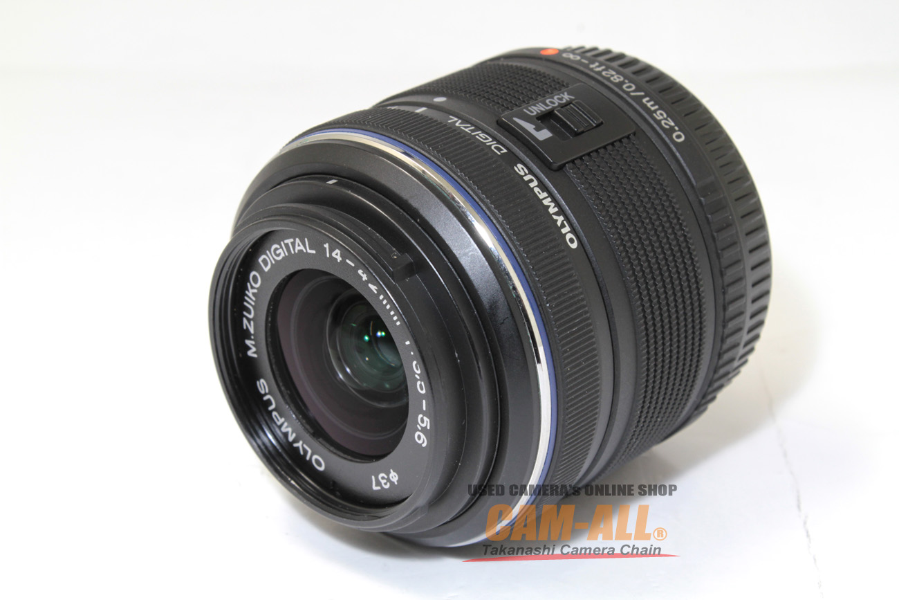 中古 オリンパス M.ZD14-42mm F3.5-5.6 II R ブラック マイクロフォー 