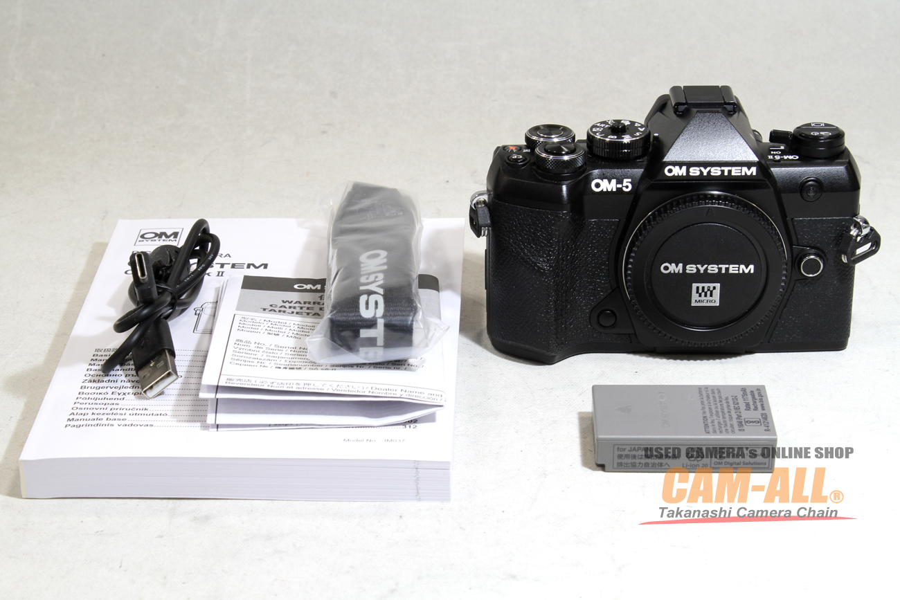 OM SYSTEM OM-5 Mark II ボディ [ブラック] 中古価格比較 - 価格.com