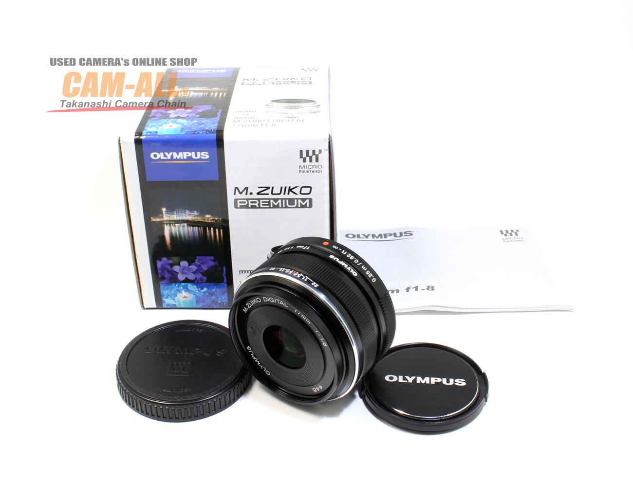 M.ZUIKO DIGITAL 17mm F1.8 [ブラック] 中古価格比較 - 価格.com