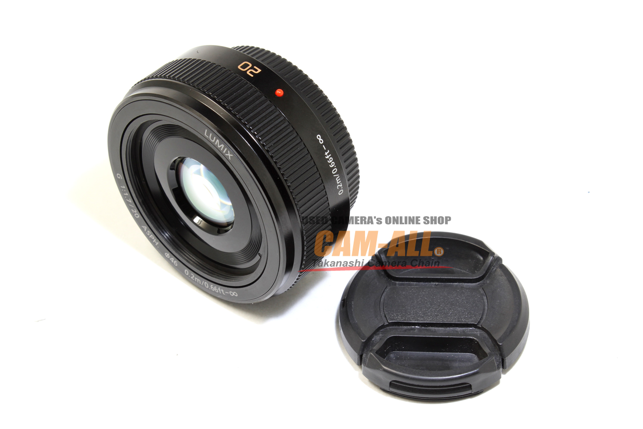 LUMIX G 20mm/F1.7 II ASPH. H-H020A-K [ブラック] 中古価格比較