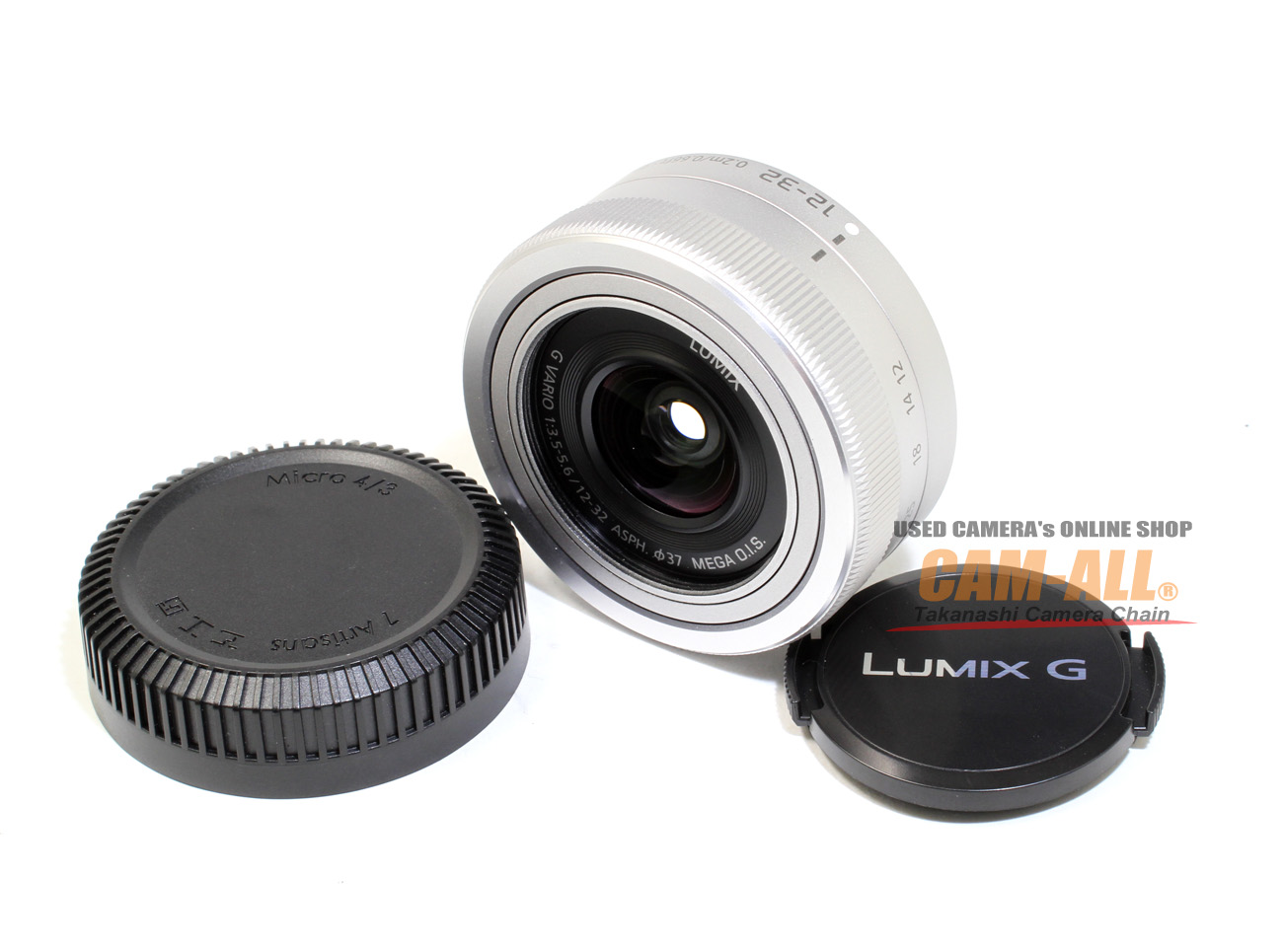 LUMIX G VARIO 12-32mm/F3.5-5.6 ASPH./MEGA O.I.S. H-FS12032-S [�V���o�[]