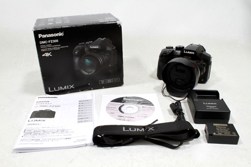 2ヶ月前購入新品☆Panasonic LUMIX FZ DMC-FZ300-K デジタルカメラ