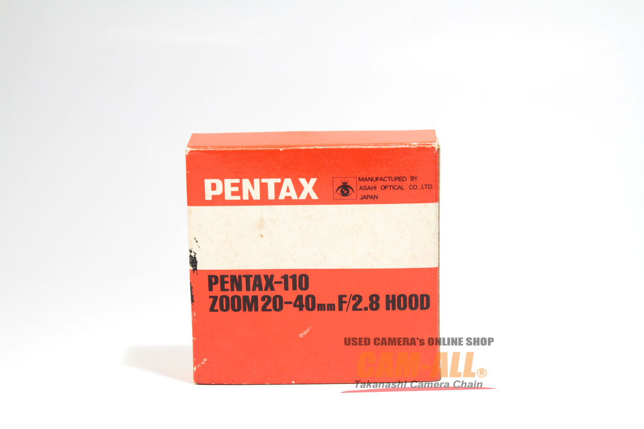 中古 ペンタックス 110用 20-40mm F2.8用レンズフード 程度：A-（美品）
