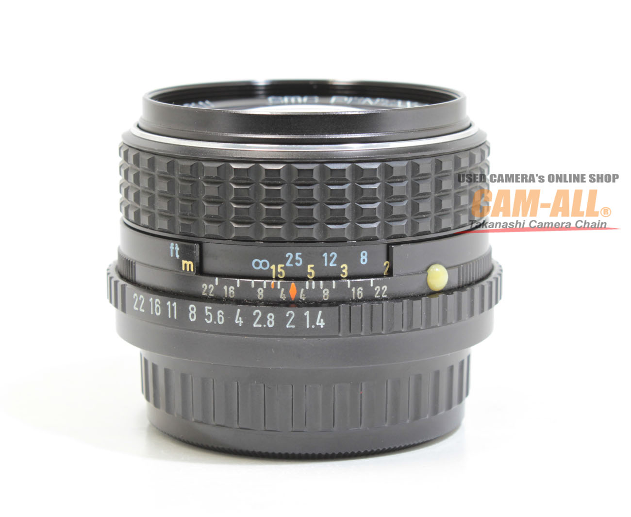 中古 ペンタックス SMCP M50mm F1.4 Kマウントレンズ