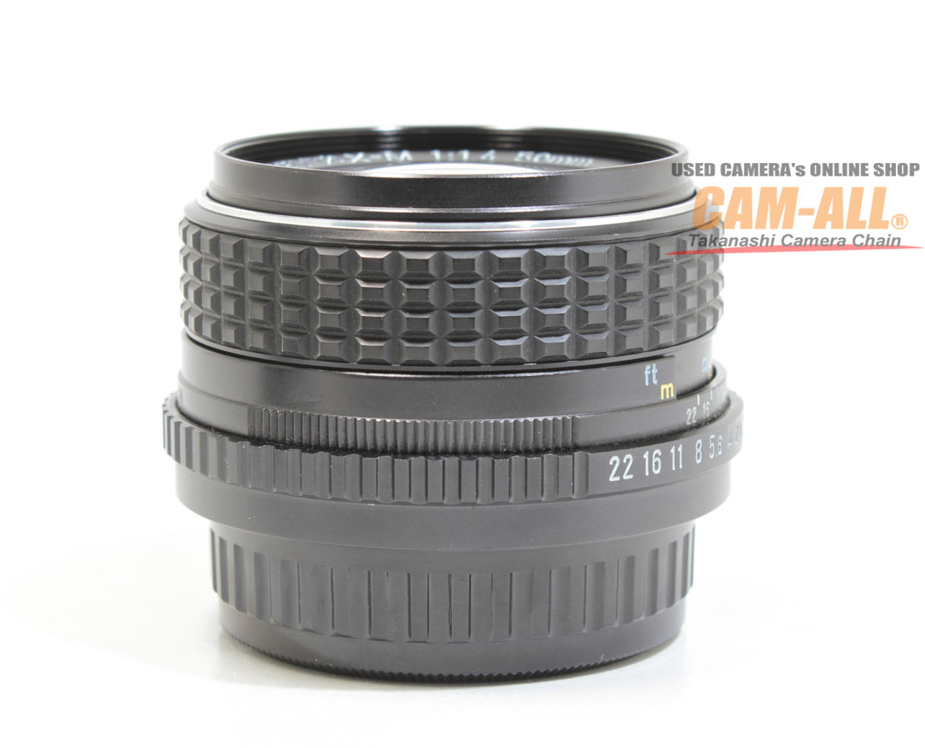 中古 ペンタックス SMCP M50mm F1.4 Kマウントレンズ