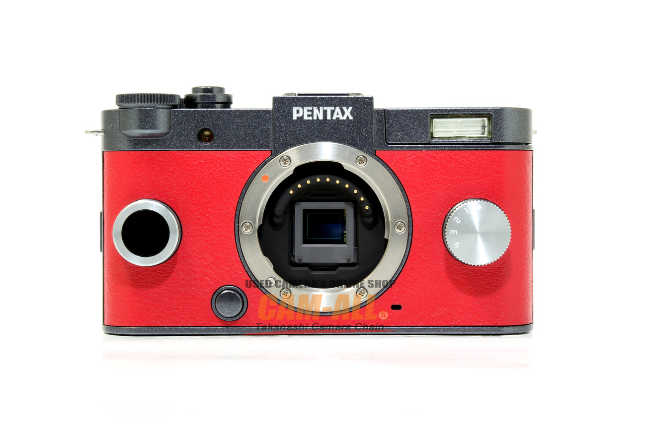 中古 ペンタックス Q-S1 レッド + 02 スタンダードズームセット 程度 