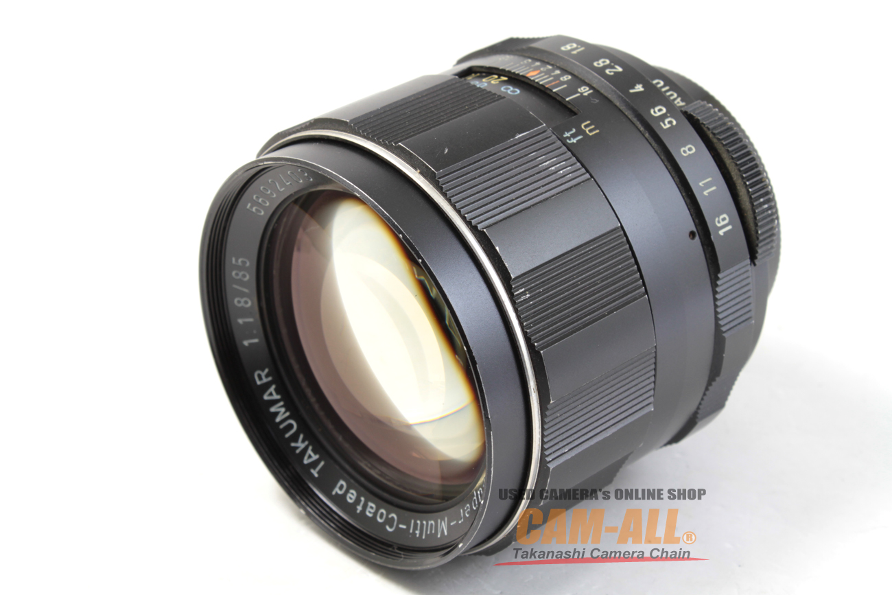 中古 ペンタックス SMC タクマー 85mm F1.8 程度：B（並品）