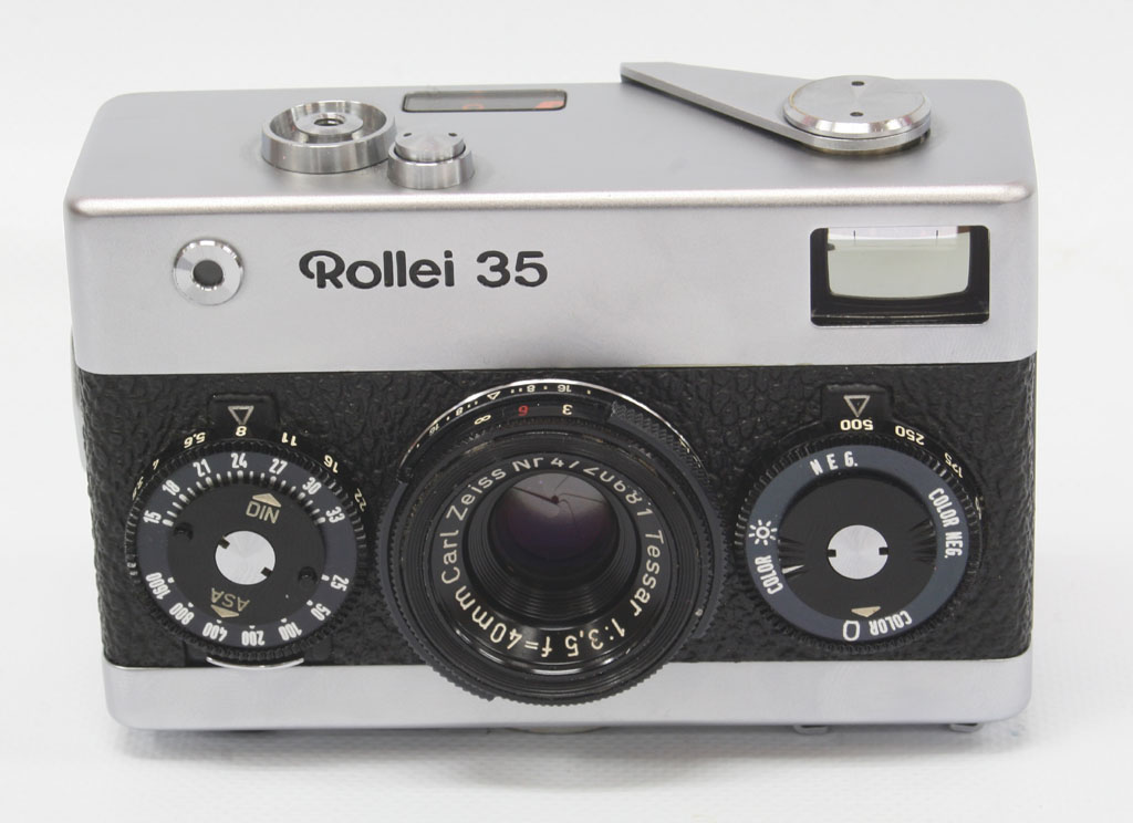 ローライ35 Rollei35 ドイツ製 初期型 樽型ロック - フィルムカメラ