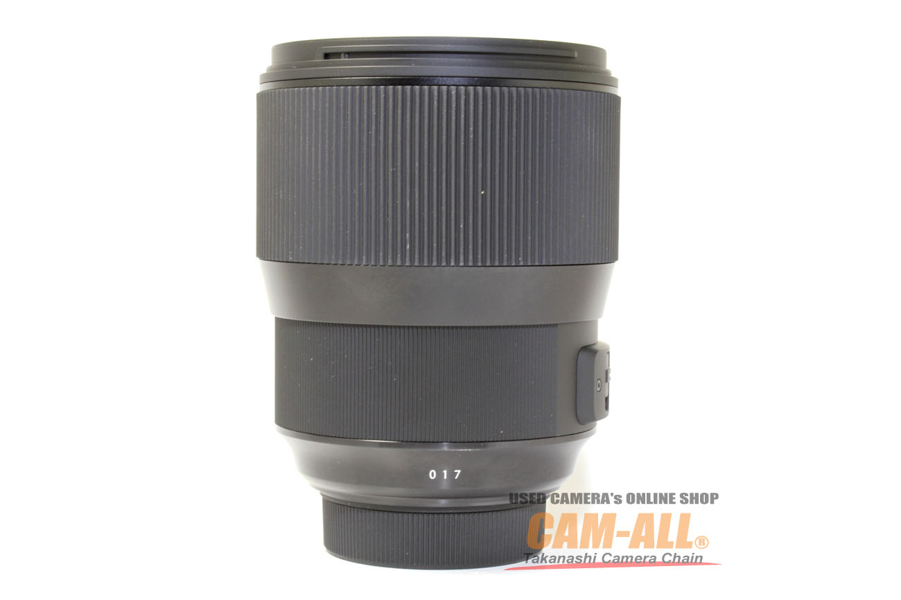 中古 シグマ Art 135mm F1.8 DG HSM (ニコンFマウント) 程度：A-（美品）