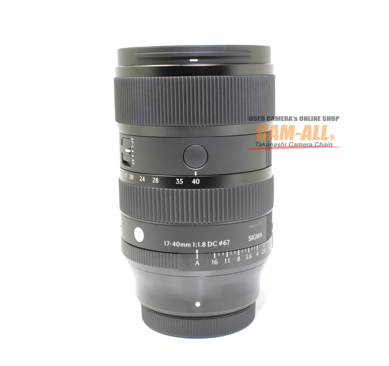 中古 シグマ Art 17-40mm F1.8 DC（フジフイルムXマウント用）
