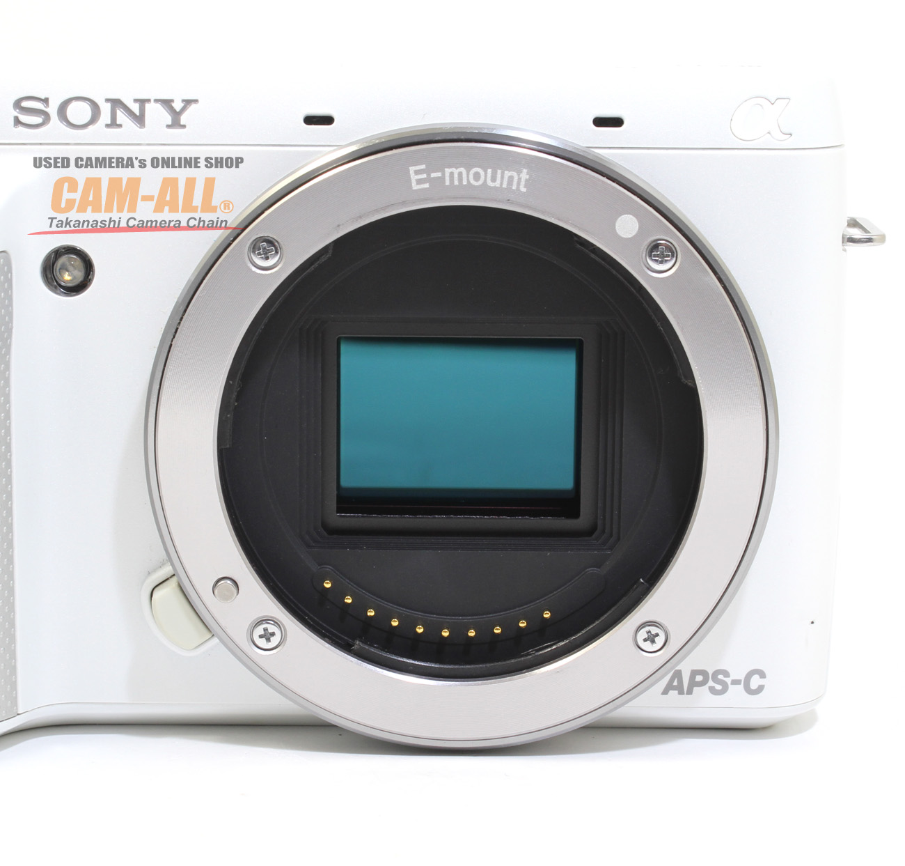 中古 ソニー NEX-F3ホワイトボディ(現状品) 程度：AB-（良品マイナス）