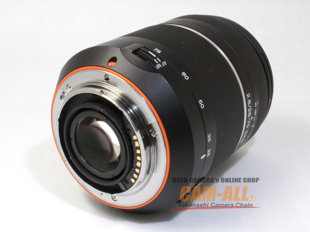 中古 ソニー 28-75mm F2.8 SAM(SAL2875) 程度：B（並品）