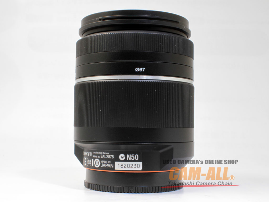 中古 ソニー 28-75mm F2.8 SAM(SAL2875) 程度：B（並品）