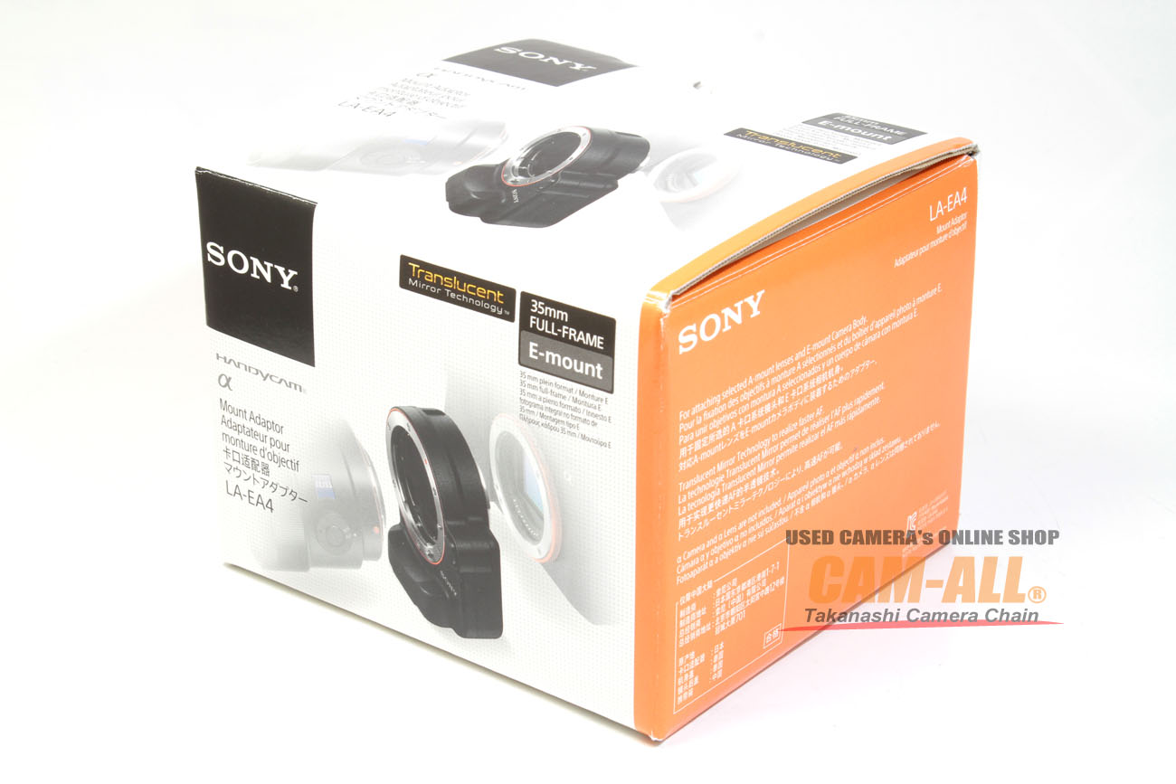 中古 ソニー マウントアダプター LA-EA4 程度：A（新同品）