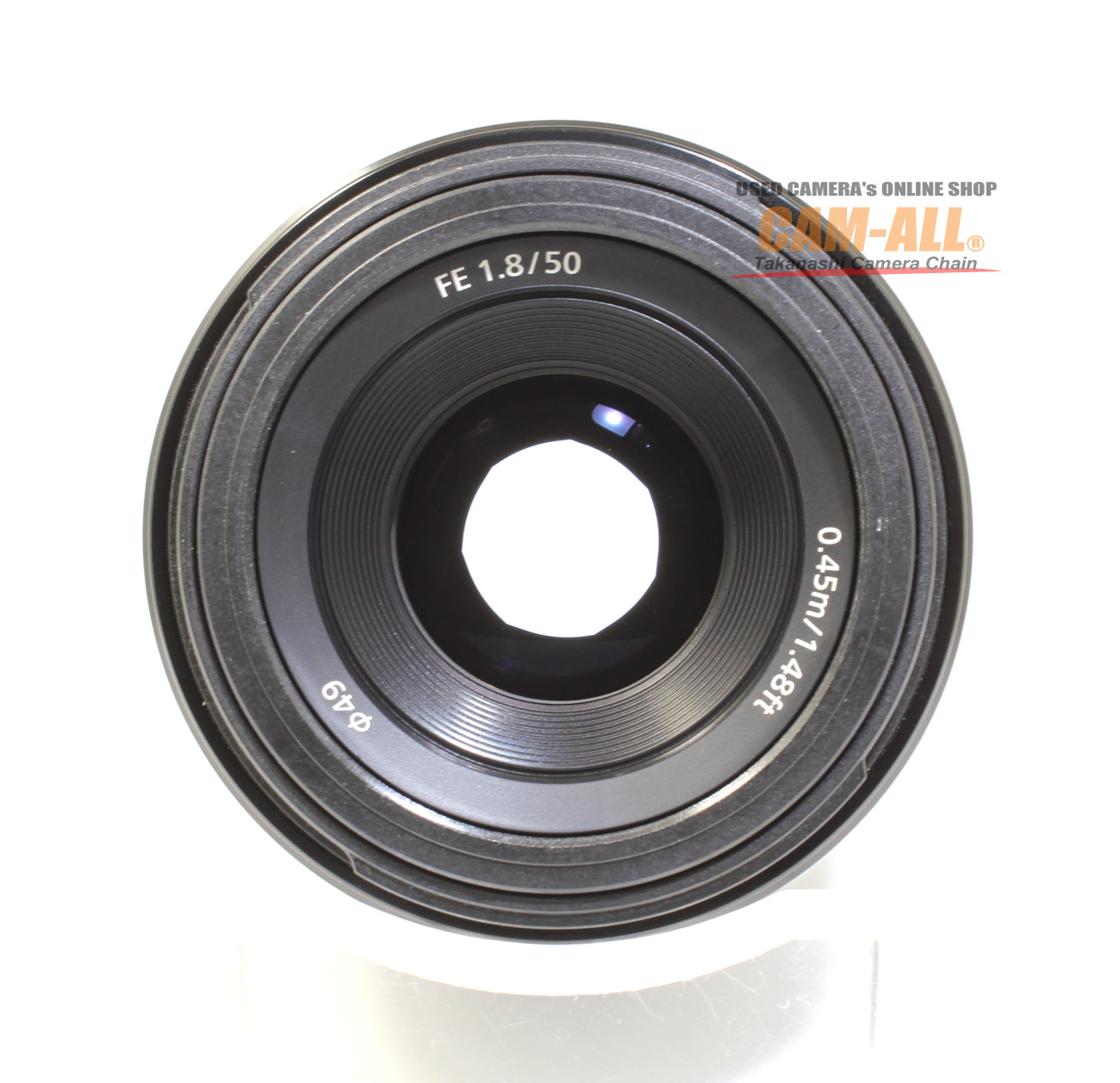 中古 ソニー FE50mm F1.8 Eマウントフルサイズ用レンズ