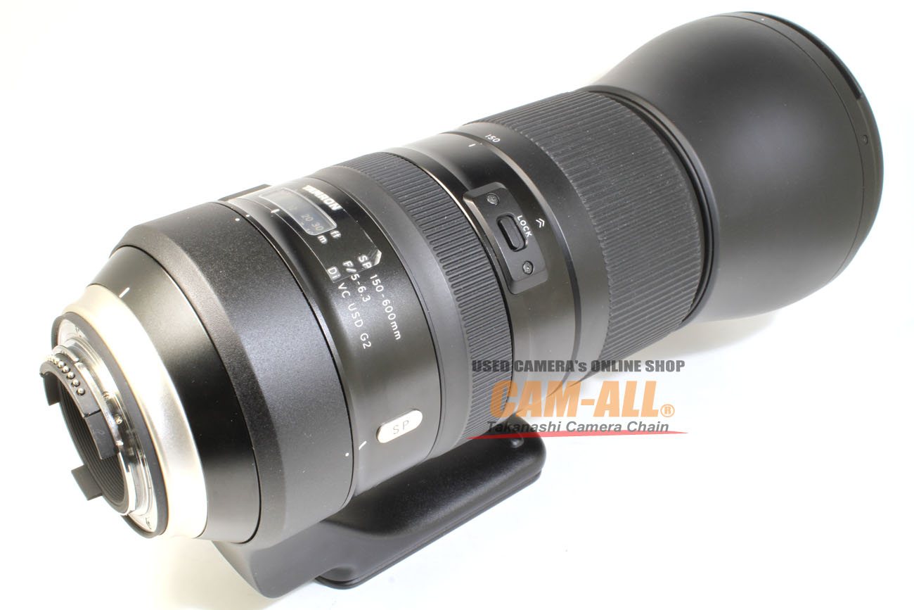 中古 タムロン SP 150-600mm F5-6.3 Di VC USD G2(A022 ニコンF