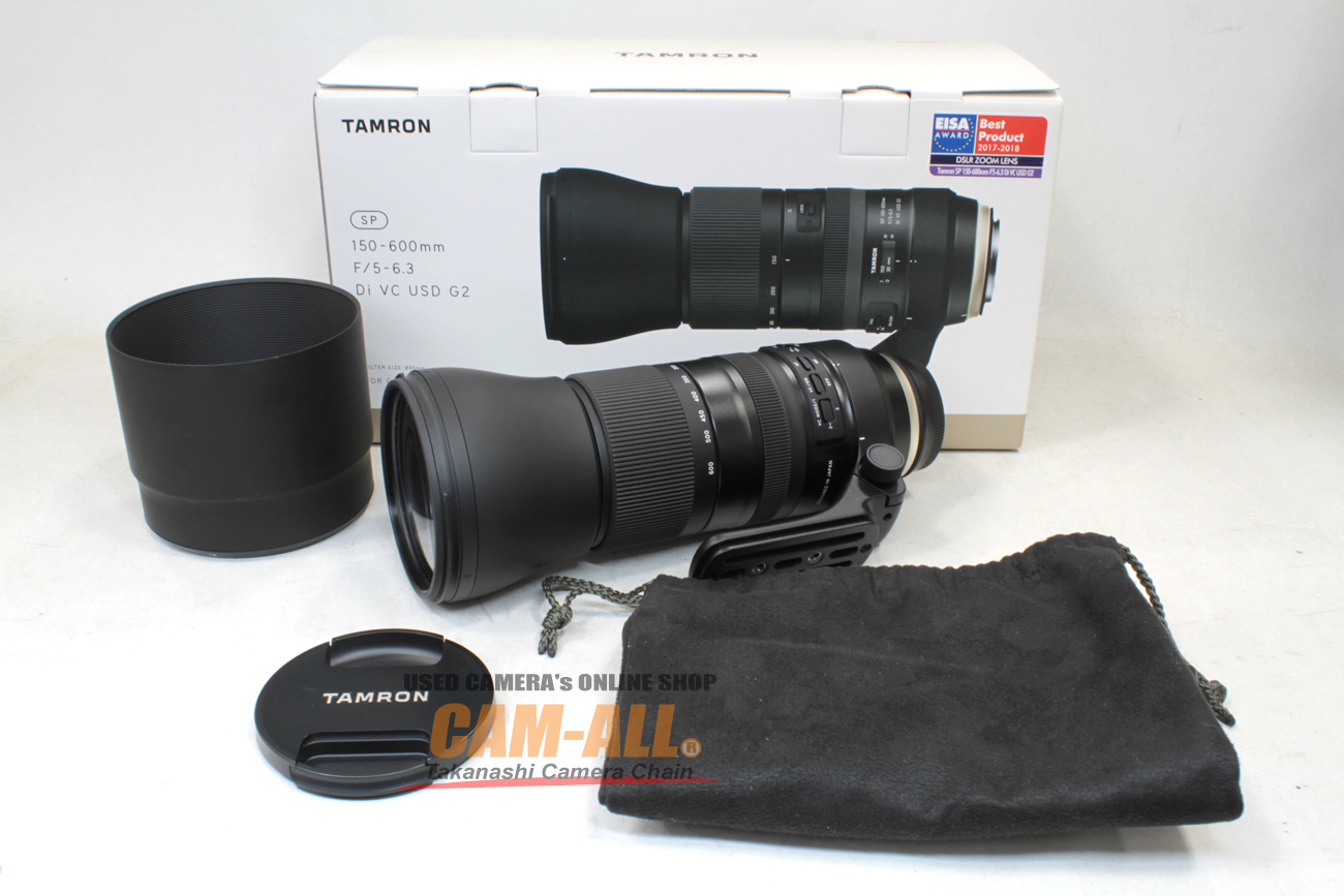 タムロンSP150-600mm F5-6.3 Di VC USD G2キヤノン用 TAMRON（タムロン） SP 150-600mm F/5-6.3 Di VC USD G2 Model