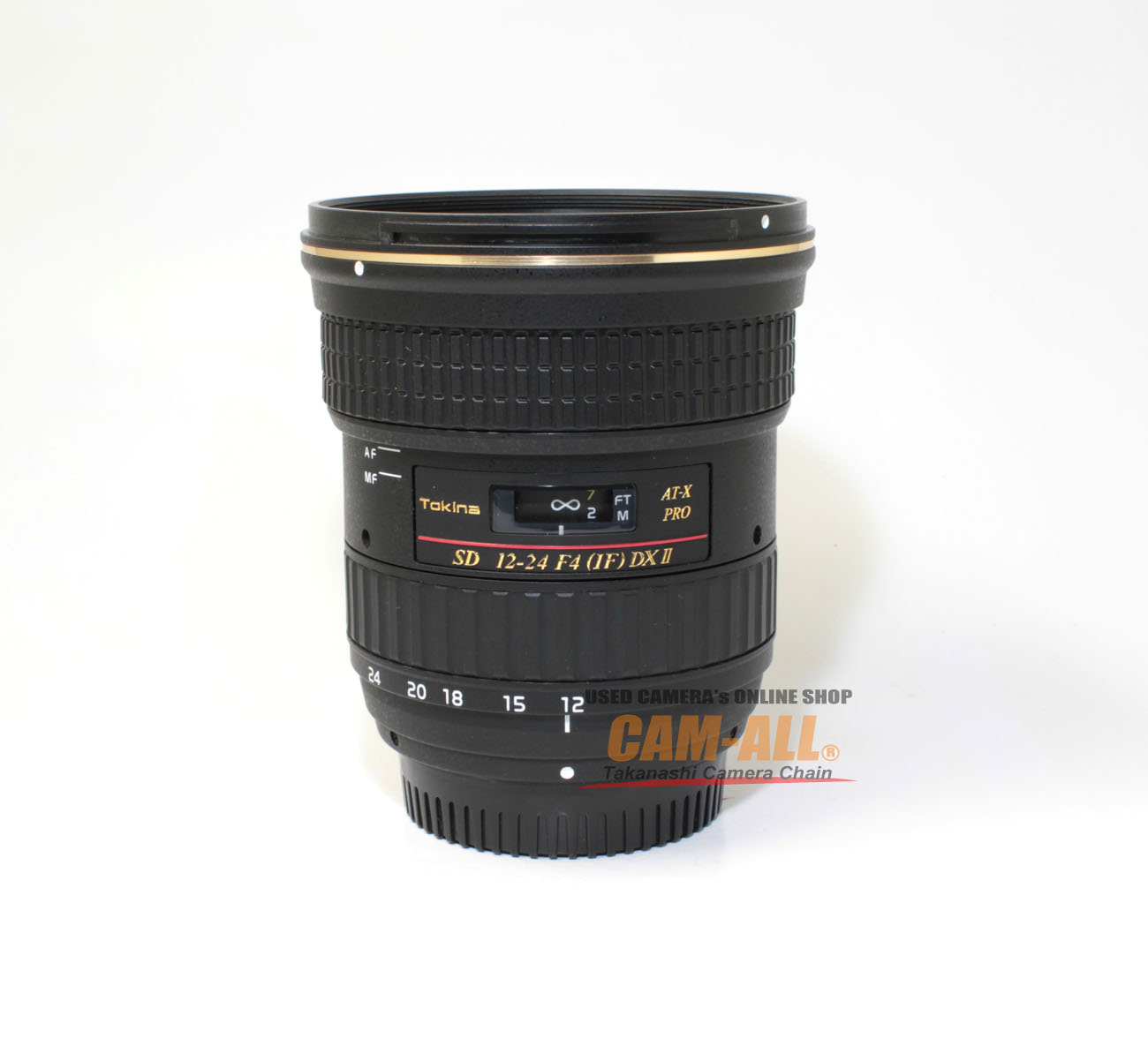 【美品】NIKON　トキナー AT-X PRO SD12-24/F4 DX 中古 トキナー AT-X PRO SD12-24mm F4 DXII（ニコン用） 程度