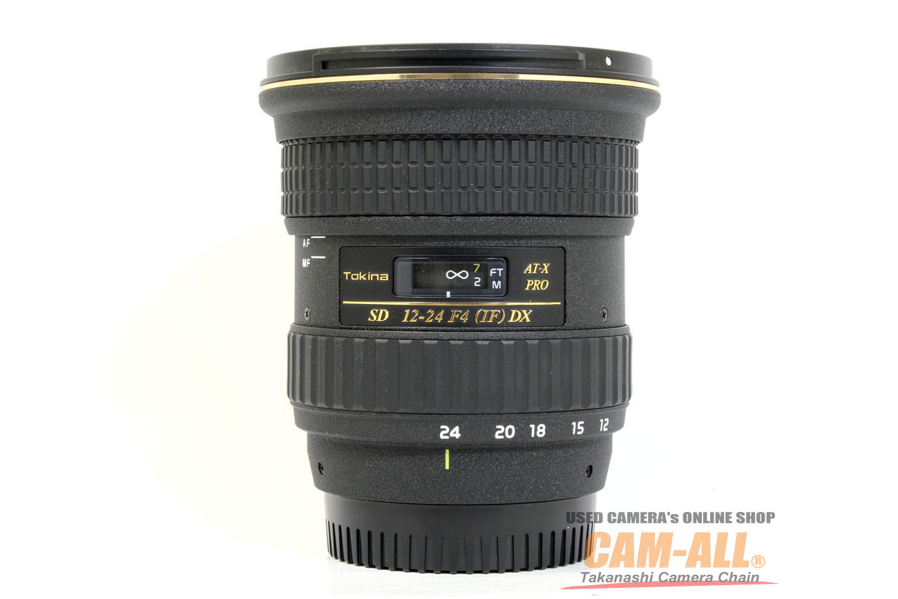 中古 トキナー AT-X12-24mm F4 PRO DX （ニコンFマウント、DX 