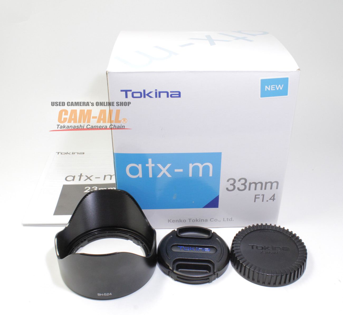 中古 トキナー atx-m 33mm F1.4（フジフイルムXマウント用）