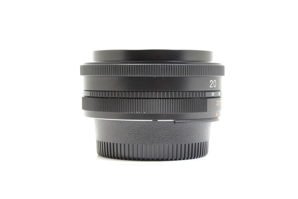 中古 フォクトレンダー カラースコパー 20mm F3.5 SLII ASPHERICAL+フード付（ニコンFマウント用） 程度:AB-（良品マイナス）