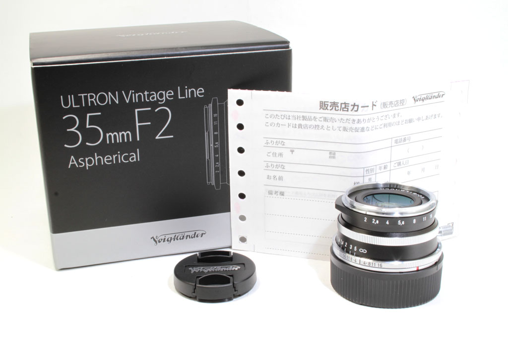 フォクトレンダー ULTRON vintage line 35mm F2 Aspherical 中古価格